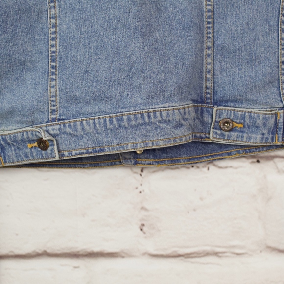 Tommy Hilfiger Jean Denim Jacket Size XS - Picture 6 of 8